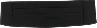 Pal Zileri Accessoires, Heren, Zwart, 3Xl, Satijn, Pliss&eacute; satijnen cummerbund