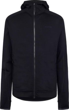 Knowledge Cotton Apparel Cleaver Wool 320 Fleece Hoody Fleecejacke für Herren | schwarz