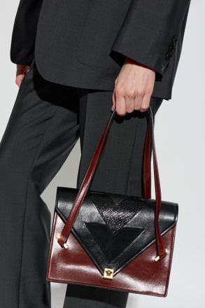 Versace Shoulder Bag Severine, Womens, Burgundy