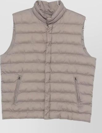 Herno down sleeveless high neck gilet