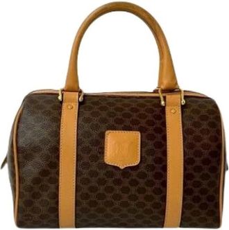 Celine Pre-owned Handbags, female, Brown, Size: ONE SIZE Pre-owned Plastic celine-bags