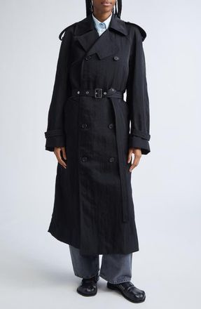 J.W.Anderson Trench Coat in Black at Nordstrom, Size X-Small