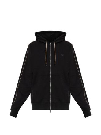 Burberry Black Logo Regular Hoodie