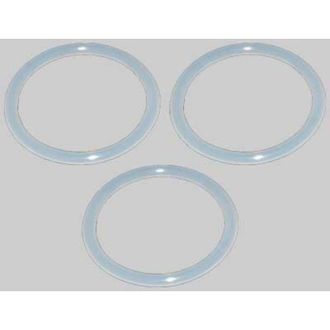 Made in Italy O-RING SILICONE BIANCO PER TAPPI RADIATORI - 11/4 &Oslash; 56 acciaio