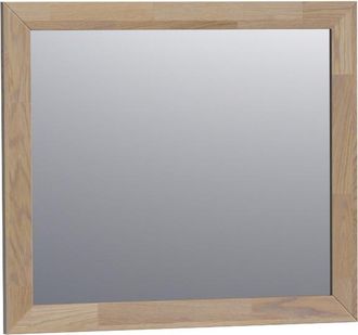 Marcel Breuer Citrine spiegel - 80x70cm - rechthoekig - vingerlas eiken grijs frame