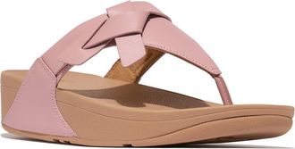 FitFlop Lulu Platform Wedge Flip Flop in Soft Blush at Nordstrom Rack, Size 10
