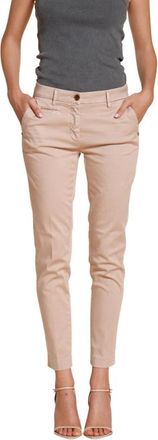 Mason's New York Slim Chino Broek - Dames - Chinos - Roze - L - Katoen - Broeken