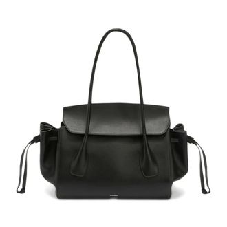 Jil Sander Dames, Tassen, Zwart, Maat: ONE Size Zijde