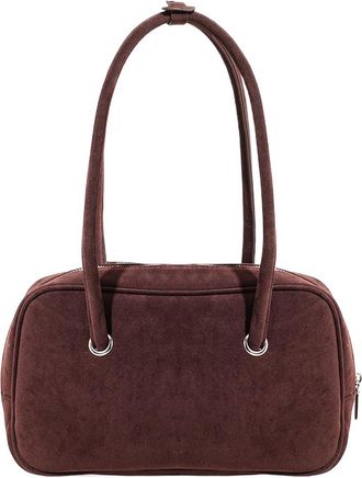 Generic Shoulder Bag for Women Fashionable Underarm Bag for Work and Travel (Coffee)