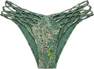 Del Maar Lariaqui Bikini Broekje - Dames - Bikinis - Groen - XL - Nylon - Badmode