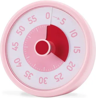 OEM Reloj De Cuenta Regresiva Visual - Temporizador De 60 Minutos Para Ni&ntilde;os Y Adultos Silencioso Y Elegante