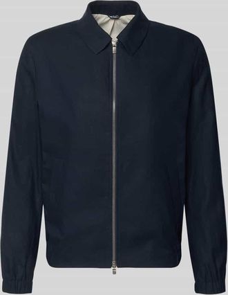 Mc Neal Blouson mit Kentkragen und Rei&szlig;verschluss in Marine, Gr&ouml;&szlig;e XXL