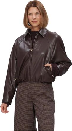Beaumont Amsterdam Eduardo Jas - Dames - Jassen - Bruin - Maat: M Wol