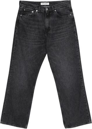 Our Legacy logo-patch jeans - men - Cotton - 30 - Black