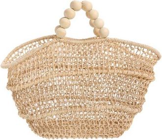 Poolside The Comporta Straw Tote in Sand at Nordstrom