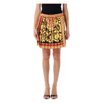 Versace Dames, Rokken, Veelkleurig, Maat: S Zijde