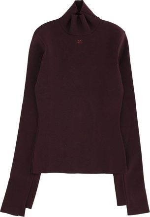Courr&egrave;ges Turtleneck Sweater-Donna