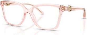 Michael Kors 49mm Square optical glasses in Pink at Nordstrom