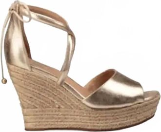 UGG Womens Reagan Wedge Sandal In Gold