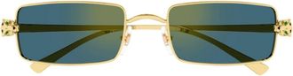 Cartier Sunglasses, unisex, Yellow, Size: 54 MM Ct0473S