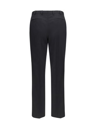 Pantaloni Torino Mens Samuel Pants Nero Fleece Wool Ovis Aries Trousers