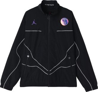 Nike Jordan Air Jordan Paris Saint-Germain Logo Sports Jacket Black CZ0787-010