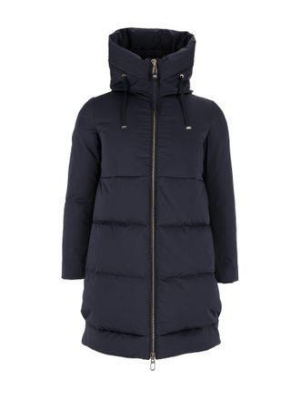 Duno Padded Down Jacket With High Collar And Quilted Design