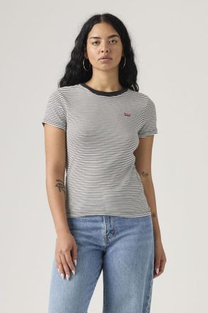 Levi's Camiseta Essential (paquete de 2) - Mujer - 2XS - Multicolor / White + & Annalise Stripe C96298