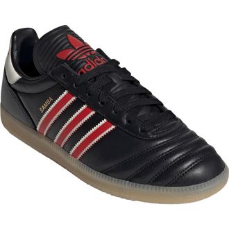 adidas Gender Inclusive Samba 62 Sneaker in Core Black/Red/Gum 3 at Nordstrom, Size 10.5 Womens