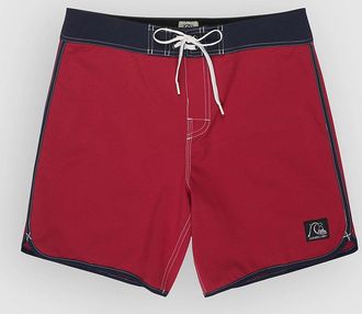 Quiksilver Original Scallop 18 Boardshorts rood