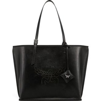 MCM Himmel Shopper in MIRUM&not;&AElig; in Black at Nordstrom, Size Medium