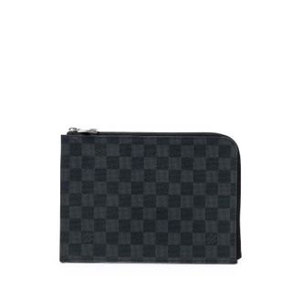 Louis Vuitton Pre-owned Clutches, female, Black, Size: ONE SIZE Pre-owned Pochette Jour PM