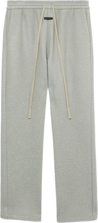 Fear of God logo-appliqué track pants - men - Virgin Wool - M - Grey