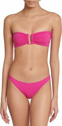 Eres Fripon Duni Bikini Top In Laurier Rose