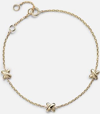 Stone and Strand Bracciale Golden Kisses in oro 14kt