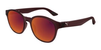 Puma PU0522S 003 Mens Sunglasses Brown Size 52