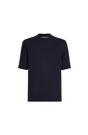 Brunello Cucinelli Jersey T-shirt in Navy Blue at Nordstrom, Size Xx-Small Eu