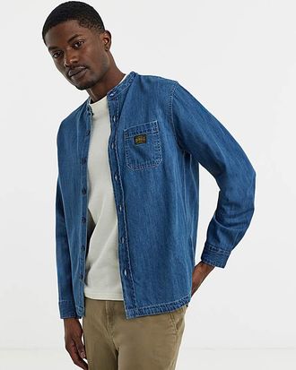 Jacamo Grandad Denim Overshirt