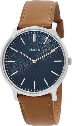 Timex Gallery Quartz Blue Dial Mens Watch TW2V43400VQ