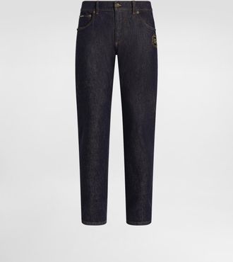 Dolce & Gabbana Denim Trousers - Man Denim Multi-colored 54