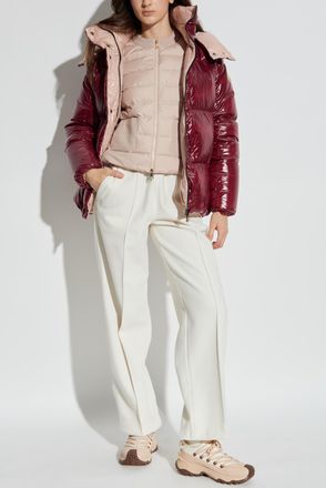 Moncler Parana Down Jacket, Womens, Burgundy