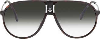 Carrera Green Gradient Pilot Sunglasses CA1034S 0086 63