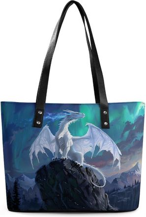 Generic Flying Dragon Tote Bags for Women Cute Shoulder Purses Handbags