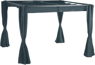 Hesperide Cortinas Para Cenador Palmeira Antracita - Para Palmeira 3 X 3 M (4 Cortinas) - Hesp&eacute;ride