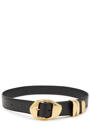 Amanu Studio The Grumeti Leather Belt - Black - S