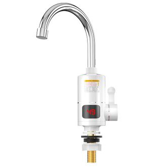 OEM Calentador De Agua El&eacute;ctrico De 220 V Y 3000 W Para Cocina, Ba&ntilde;o, Sal&oacute;n Y Dormitorio Grifo De Calefacci&oacute;n El&eacute;ctrica Grifo De Agua Caliente Digital Lis