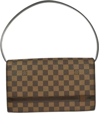Louis Vuitton Pre-owned Shoulder Bags, female, Brown, Size: ONE SIZE Pre-owned Vintage Canvas Shoulder Bag