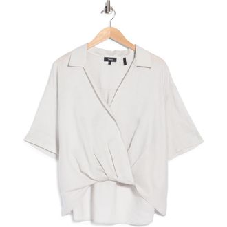 Theory Twist High-Low Top in Lunar Rock at Nordstrom Rack, Size X-Large