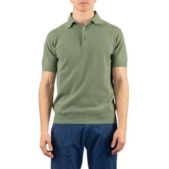 FILIPPO DE LAURENTIIS Heren, Tops, Groen, Maat: 2XL Katoen