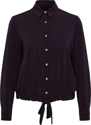 &Co Woman Lotus Blouse - Dames - Blouses & Shirts - Paars - Maat: S Poliester